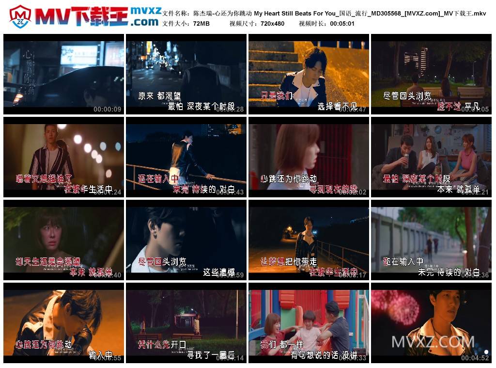 陈杰瑞-心还为你跳动 My Heart Still Beats For You_国语_流行_MD305568